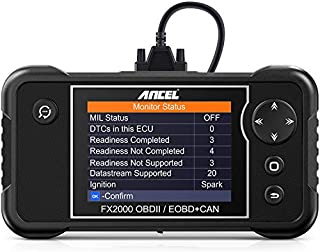 ANCEL FX2000 Pro OBDII Scan Tool Engine Transmission Airbag ABS Diagnostic Scanner