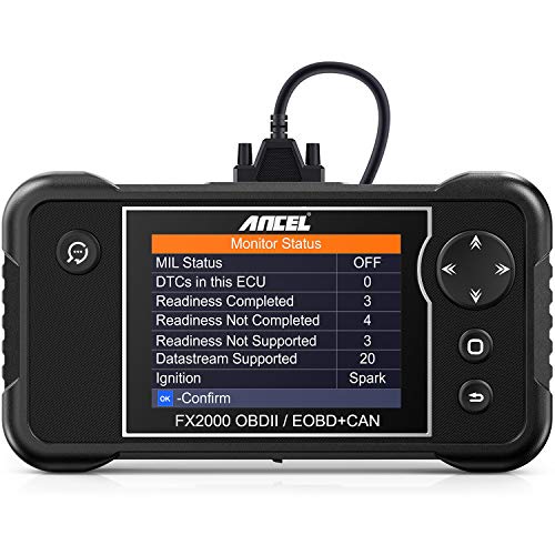 ANCEL FX2000 Pro OBDII Scan Tool Engine Transmission Airbag ABS Diagnostic Scanner