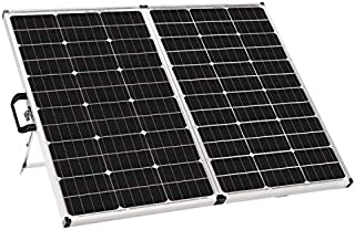 Zamp solar Legacy Series 140-Watt Portable Solar Panel Kit with Integrated Charge Controller and Carrying Case. Off-Grid Solar Power for RV Battery Charging - USP1002