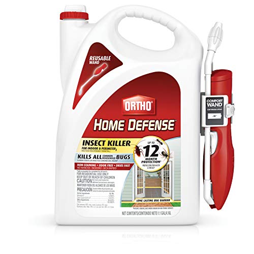 Ortho 0220910 Home Defense Insect Killer for Indoor & Perimeter2 with Comfort Wand Bonus Size, 1.1 Gal