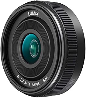 Panasonic LUMIX G II Lens, 14mm, F2.5 ASPH., Mirrorless Micro Four Thirds, H-H014AK (USA BLACK)