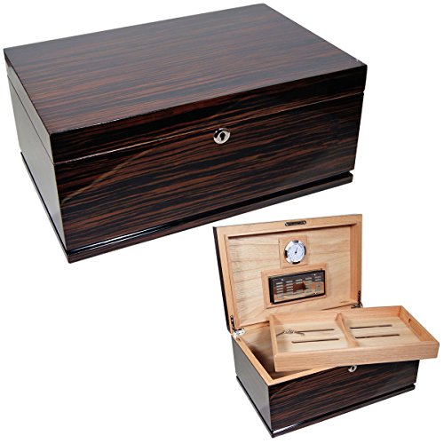 New Cuban Crafters Gran Majestad Large Cigar Humidors Box for 150 Cigars