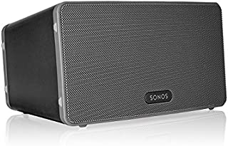 Sonos Play:3 - Mid-Sized Wireless Smart Home Speaker for Streaming Music, Amazon Certified and Works with Alexa. (Black)