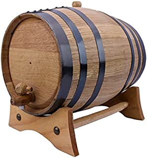 Sofia's Findings 5 Liters-American Oak Aging Barrel | Age Your own Tequila, Whiskey, Rum, Bourbon, Wine - 5 Liter or 1.32 Gallons