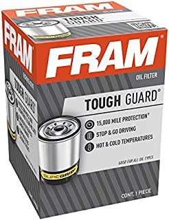 FRAM Tough Guard TG3614, 15K Mile Change Interval Passenger Car Spin-On Oil Filter