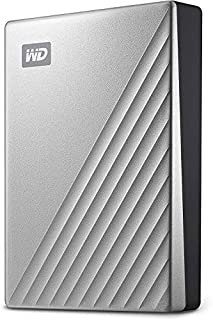 WD 5TB My Passport Ultra for Mac Silver Portable External Hard Drive, USB-C - WDBPMV0050BSL-WESN