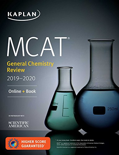 MCAT General Chemistry Review 2019-2020: Online + Book (Kaplan Test Prep)