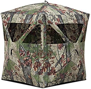 Barronett Blinds RA200BW Radar Pop Up Portable Blind, Bloodtrail Backwoods Camo