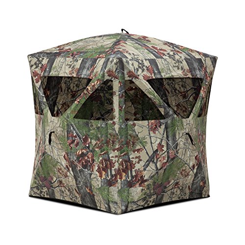 Barronett Blinds RA200BW Radar Pop Up Portable Blind, Bloodtrail Backwoods Camo