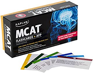 Kaplan MCAT Flashcards + App (Kaplan Test Prep)