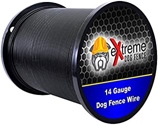 Electric Dog Fence Professional Grade Wire - Compatible with All Wired Electric Pet Fence Systems - 1000 Feet