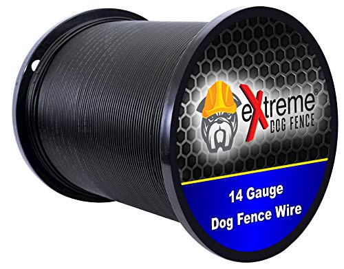 Electric Dog Fence Professional Grade Wire - Compatible with All Wired Electric Pet Fence Systems - 1000 Feet