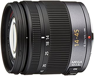 Panasonic LUMIX G VARIO 14-45mm/F3.5-5.6 ASPH./MEGA O.I.S. Lens | H-FS014045 - International Version (No Warranty)