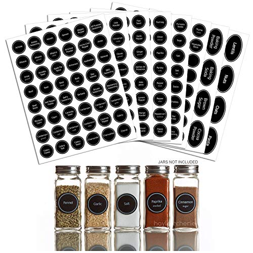 10 Best Spice Jar Labels