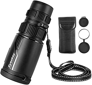 Eyeskey Seeker Pro HD Packet Monocular | Waterproof and Fog-Proof | Optimized Clear Optics | Compact Size Theater Monoculars for Birding Travelling (8-24X42)