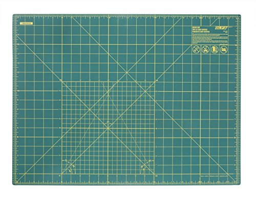 OLFA 9881 RM-SG 18-Inch x 24-Inch Self-Healing Double-Sided Rotary Mat