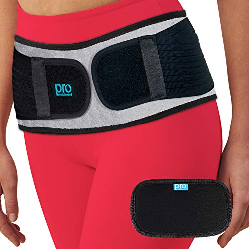 Sacroiliac Si Hip Belt - Relief for Sciatica, Pelvic, Lower Back, Lumbar and Leg Pain. Si Hip Joint Support for Women and Men. Anti-Slip Sciatic Nerve Brace (Regular Size)