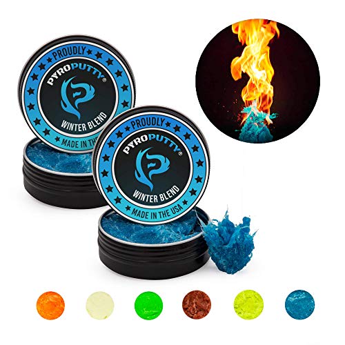 Phone Skope PYRO Putty Winter, Summer, Eco Blend, Emergency Survival Fire Starter (2 oz Winter -20°F to 90°F)