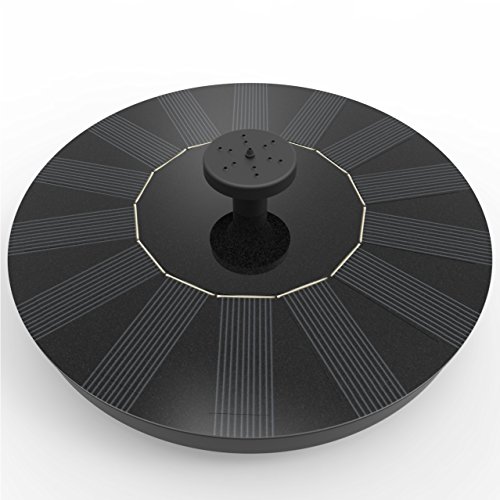 Solatec Solar Fountain, Black