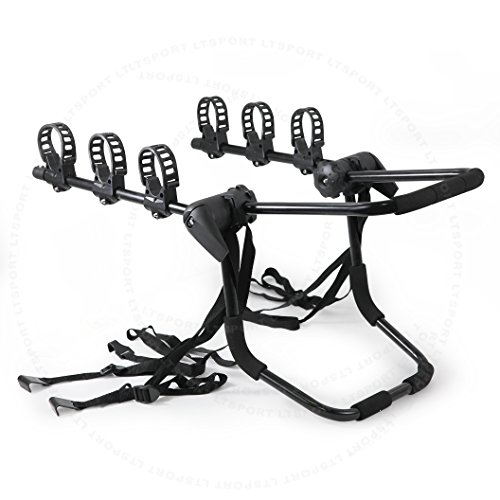 LT Sport SN#100000000133-602 for Cherokee/Grand Cherokee/Liberty/Wrangler Carry 3 Bicycle Carrier Bike Rack