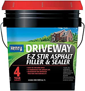 Asphalt Filler & Sealer, 4.75gal, Black