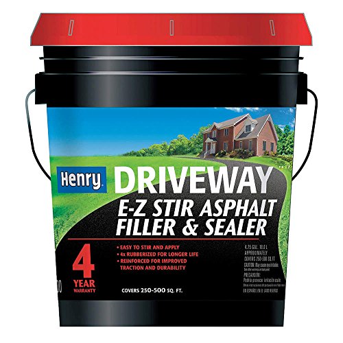 Asphalt Filler & Sealer, 4.75gal, Black