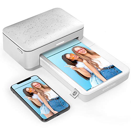 HP Sprocket Studio 4x6 Instant Photo Printer  Print Photos from Your iOS, Android Devices & Social Media