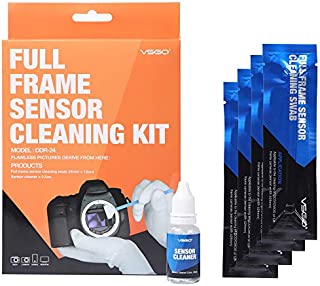 UES VSGO DDR24 DSLR or SLR Camera Full-Frame Sensor Cleaning Kit (12 X Full Frame Sensor Cleaning Swabs + 15ml Sensor Cleaner)