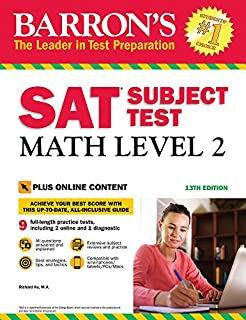 SAT Subject Test: Math Level 2 with Online Tests (Barron's Test Prep)