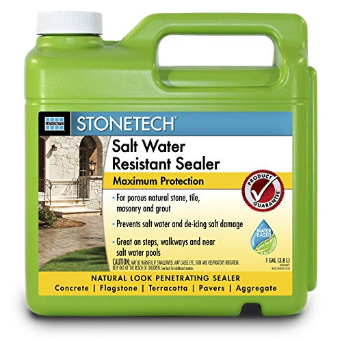 StoneTech Salt Water Resistant Sealer for Natural Stone & Masonry, 1-Gallon (3.785L)