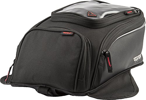 FLY Racing Small Tank Bag, Stay-Dry Motorcycle Bag with Rain Cover, 7.5-Liter Capacity