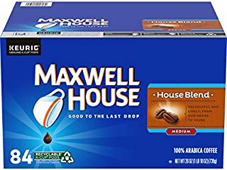 MAXWELL HOUSE House Blend COFFEE, K Cup Pods, 84Count