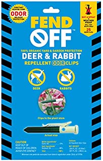 FEND OFF ADR-25 Deer and Rabbit Repellent Plant Clips