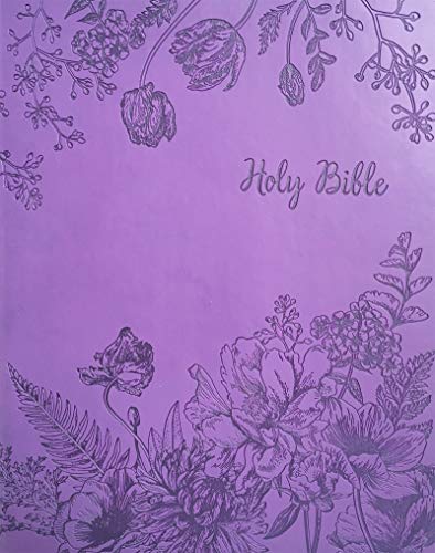 KVJER Sword Study Bible: King James Version Easy Read, Designer Purple Ultrasoft, Giant Print