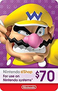 $70 Nintendo eShop Gift Card [Digital Code]