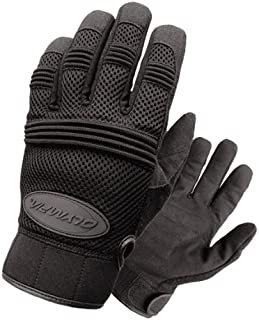 Olympia 760 Air Force Gel Motorcycle Sport Gloves (Black, Large)