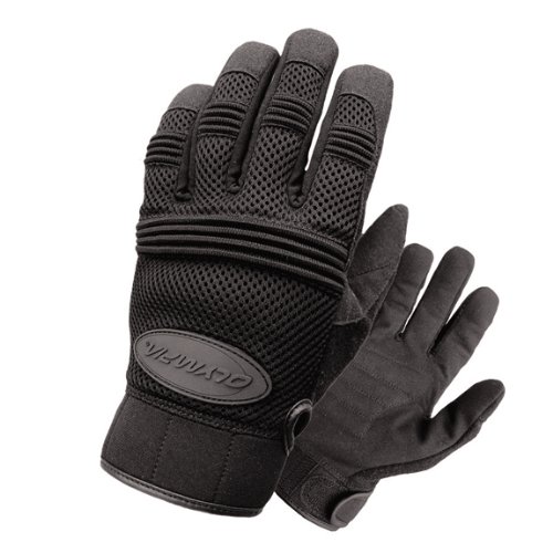 Olympia 760 Air Force Gel Motorcycle Sport Gloves (Black, Large)