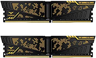 TEAMGROUP T-Force Vulcan TUF Gaming Alliance 16GB Kit (2x8GB) DDR4 Dram 3200MHz (PC4-25600) CL16 Desktop Memory Module Ram - TLTYD416G3200HC16CDC01