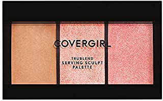 COVERGIRL TruBlend Serving Sculpt Contour Palette, Bloom Babe 500, 0.22 Ounce