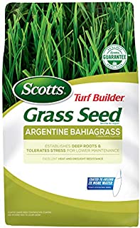 Scotts Turf Builder Grass Seed Argentine Bahiagrass, 10 lb. - Designed for Full Sun and Heat and Drought Resistance - Seeds up to 2,000 sq. ft.