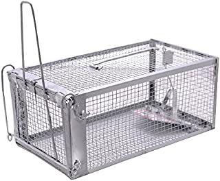 MATATA Humane Mouse Trap Live Animal Cage Trap for Rats Mice Gopher Rodents Chipmunks and Similar Sized Pests