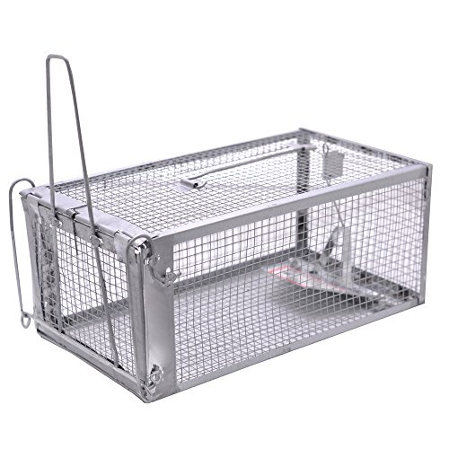 MATATA Humane Mouse Trap Live Animal Cage Trap for Rats Mice Gopher Rodents Chipmunks and Similar Sized Pests