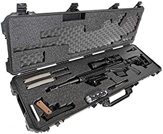 Case Club Precision Rifle Pre-Cut Waterproof Case with Accessory Box & Silica Gel to Help Prevent Gun Rust (Gen 2)