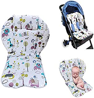 High Chair Cushion,High Chair Pad,Baby High Chair Seat Cushion Liner Mat Padding Cover Protection Pad Unisex(White Lion)