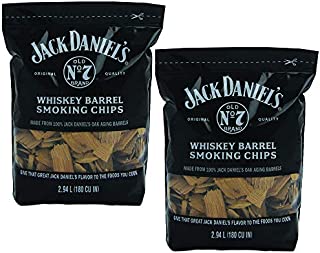 Jack Daniels 01749 Wood BBQ Smoking Chips (2 Pack)