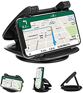 ivoler Cell Phone Holder for Car Dashboard,360° Rotate Strong Sticky Gel Premium Dashboard Phone Mount Cradle Compatible iPhone 11 Pro XS Max XR X 6 7 8 Plus Samsung Galaxy Note 9 S8 S9 Pixel GPS