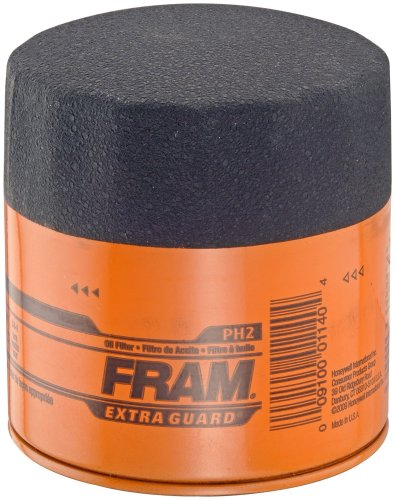 Fram PH2 Extra Guard Passenger Car Spin-On Oil Filter (Pack of 2)