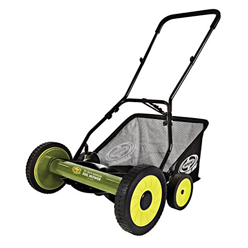 Sun Joe MJ502M 20-Inch Manual Reel Mower with Grass Catcher