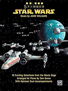 Star Wars: 10 Exciting Selections from the Movie Saga Arranged for Piano with Optional Duet Accompaniments (5 Finger)