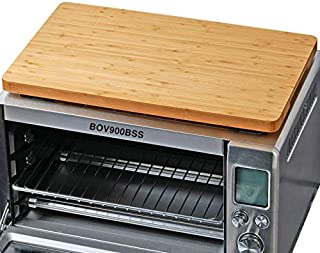 Umilife Cutting board for Toaster Smart Oven Air, Compatible with Breville BOV900BSS, with Heat Resistant Silicone Feet, Creates Storage Room on Air Fryer and Protects Cabinets, 19.7x10.8